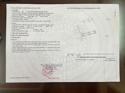 Nhà mặt tiền hẻm 88 nguyễn văn quỳ 80m2 — ảnh 1