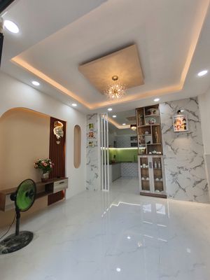 Siêu phẩm nhà hoa hậu 4 tầng đẹp, phú định q8 - 4pn, shr, chỉ 4,x đồng — ảnh 1