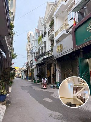 Cho thuê nhà 3 lầu mới đẹp hẻm đường ht13 phường hiệp thành quận 12 — ảnh 1