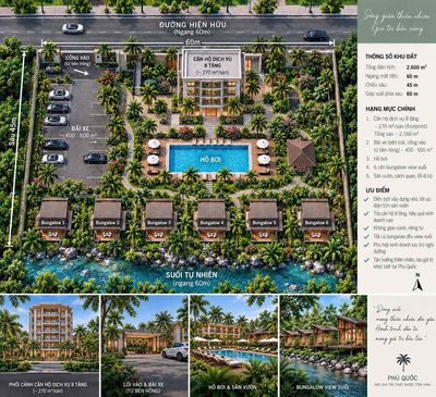 Quỹ đất hơn 2.600m² tại ông lang, phú quốc - mặt tiền rộng — ảnh 1