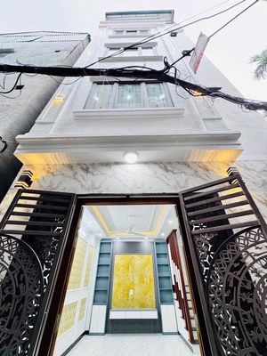 Cho thuê nhà 35m2 x 6 tầng thang máy Hoàng Mai - 12tr — ảnh 1