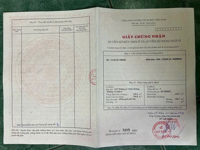 Bán gấp kho, nhà xưởng 107m2 tại 63/7 Lý Chiêu Hoàng — ảnh 1