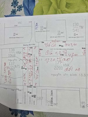 Đất ấp thuận hòa 2 sau lưng ủy ban xã hòa khánh nam cũ — ảnh 1