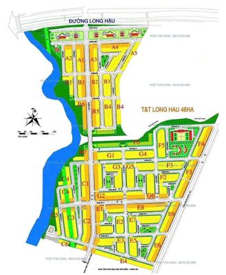 Đất KDC T&T Thái Sơn - Long Hậu - 100m2. Sổ sẵn — ảnh 1