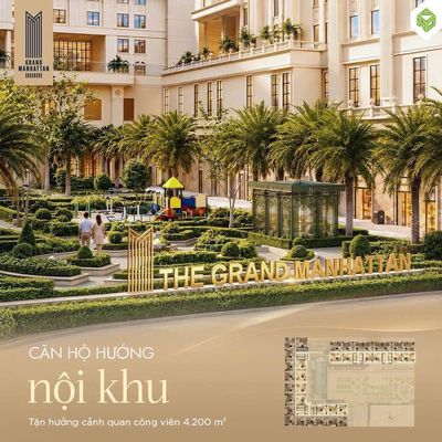 Sở hữu căn 2pn the grand manhattan quận 1 - chỉ 9,2 tỷ theo tiến độ — ảnh 1