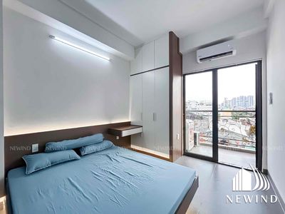 Newind độc quyền căn 1 phòng ngủ mới ban công đầy đủ nội thất bancol — ảnh 1
