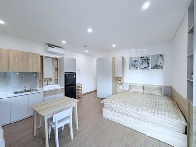 Studio ban công rộng – view thoáng, giặt riêng | ngũ hành sơn — ảnh 1