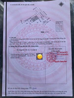 Đât mặt tiền lô góc. Đường nhưa và bê tông — ảnh 1