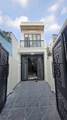 Nhà xây Mới gần quận 7 có phòng ngủ tầng trệt 3phong ngủ — ảnh 1