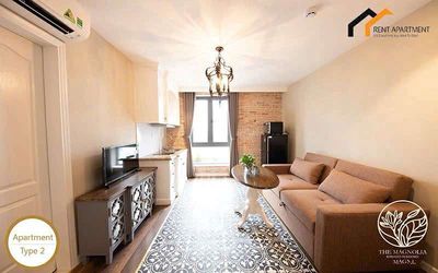Căn 1pn full nội thất - cửa sổ lớn nhiều ánh sáng — ảnh 1