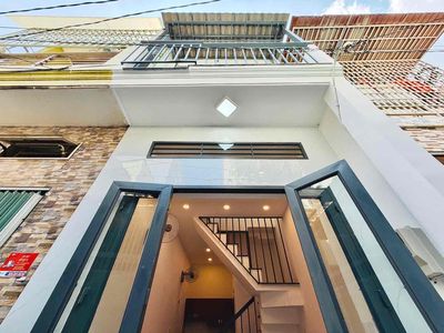Trệt lầu mới đẹp - sh riêng - khu phạm văn chiêu - thống nhất — ảnh 1