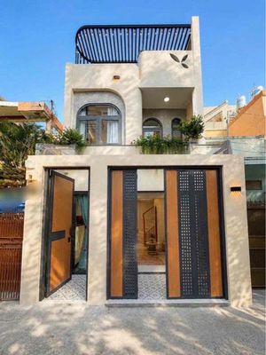 Nhà mới hxh dương quảng hàm – p. an nhơn – 32m² – 2 tầng btct- 4 tỷ x — ảnh 1