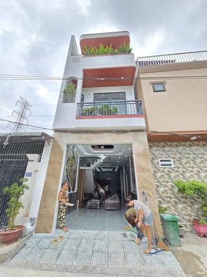 Nhà sổ hồng riêng 60m2, 3 lầu, 3PN, Bình Chuẩn, Thuận An, Bình Dương — ảnh 1