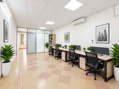 60m² - 12tr - TRUNG KÍNH | sẵn 2 phòng làm việc, có bảo vệ! — ảnh 1