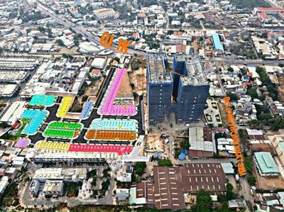 Nhượng gấp 2 lô đất mặt tiền D1,Thống Nhất khu Bình Nguyên
